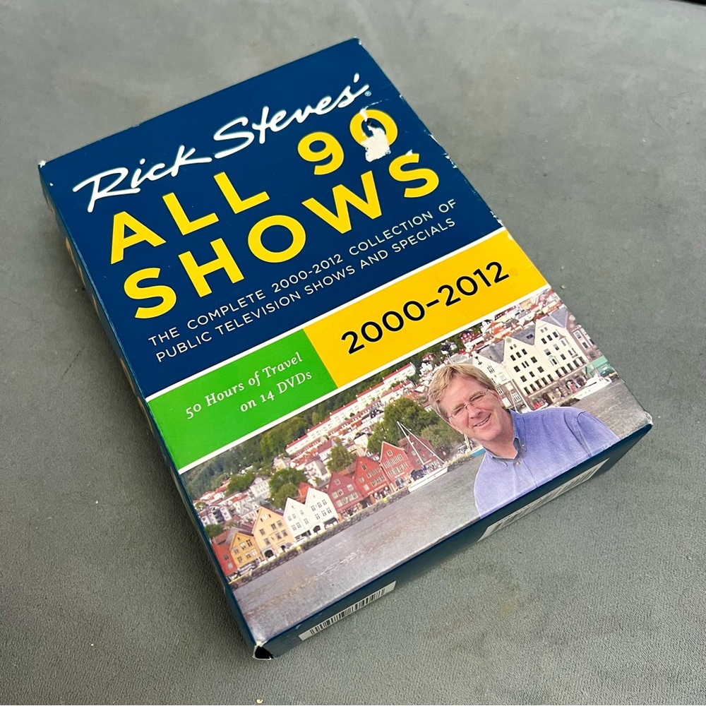 RICK STEVEN’S Travel Collection Set of  14 DVDs